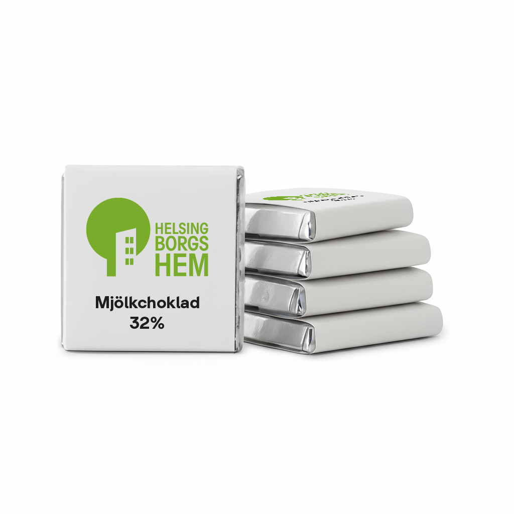 Chokladkvadrat mjölkchoklad 32%